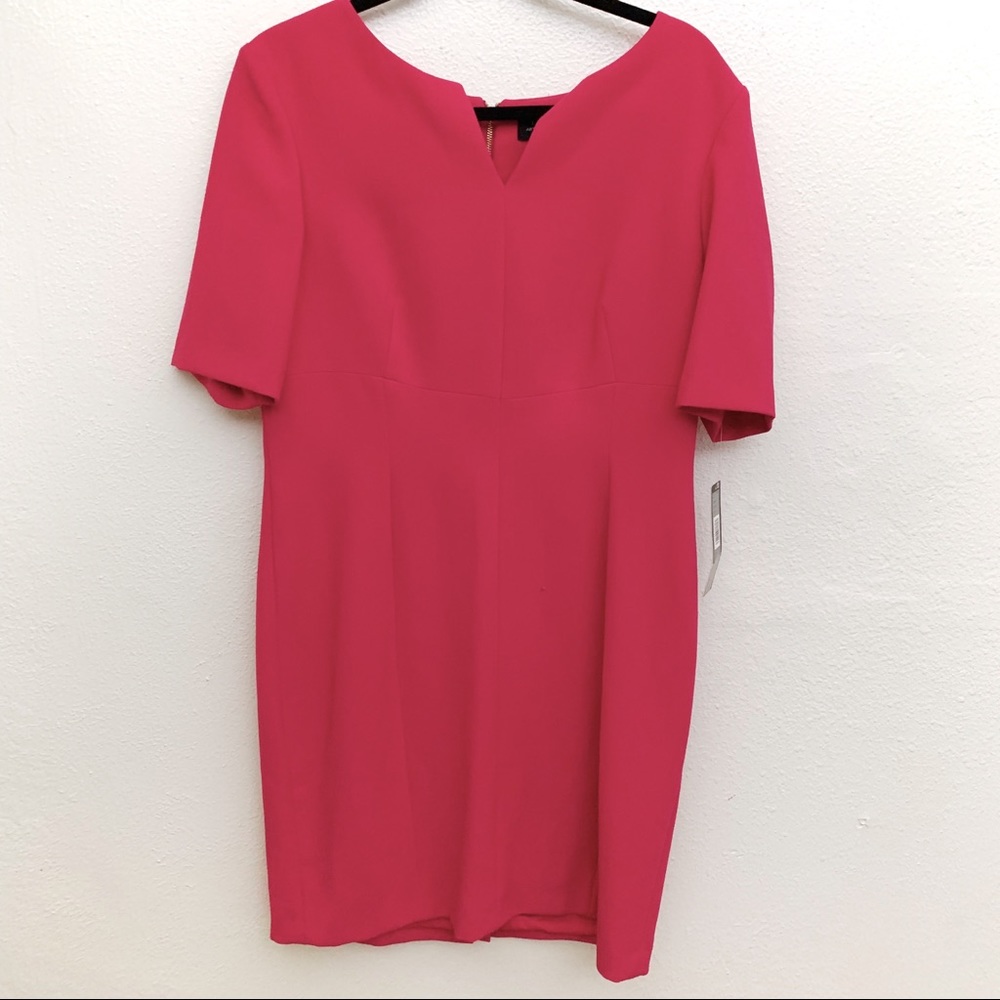 Tahari Pink Shift Dress